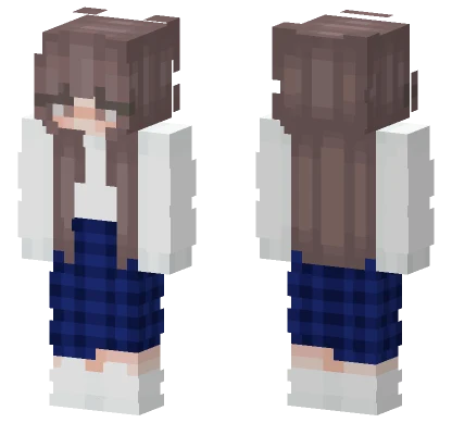 School Uniform Girl Minecraft skin