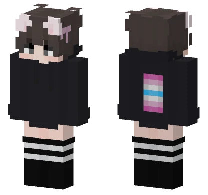 School Uniform Girl Minecraft skin