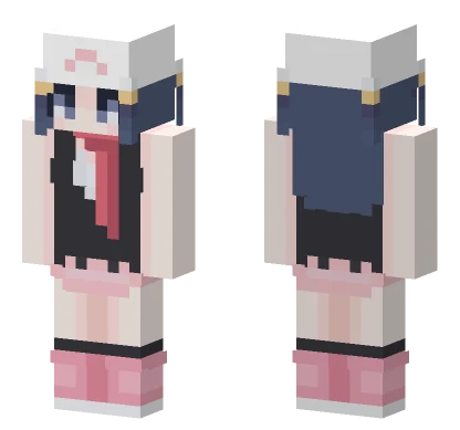 School Uniform Girl Minecraft skin