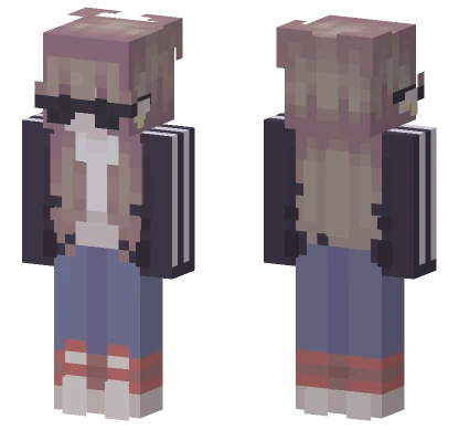 School Uniform Girl Minecraft skin