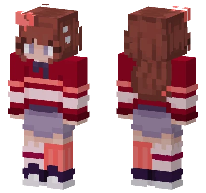 School Valentines C Minecraft skin