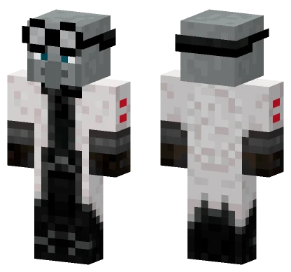 Scientific Pillager Minecraft skin