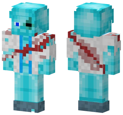Scientist Blue The Steve Revival Minecraft skin