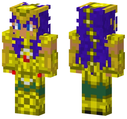 Scorpio Miro Saint Seiya Minecraft skin