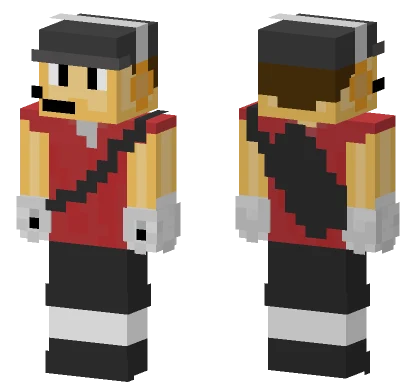 Scout TF2 Minecraft skin