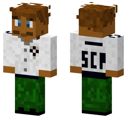 SCP Marty The Scientist Minecraft skin