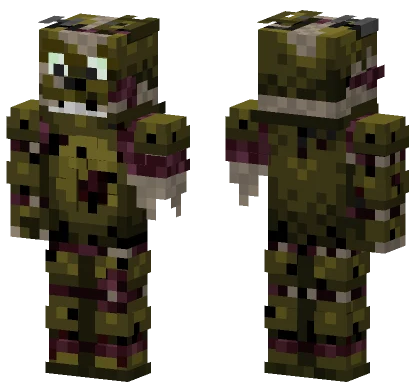 Scraptrap FNAF 6 My Touch Minecraft skin