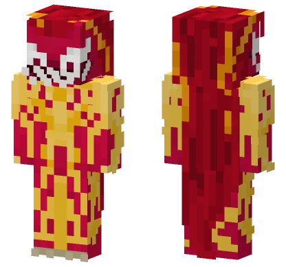 Scream Spiderman Minecraft skin