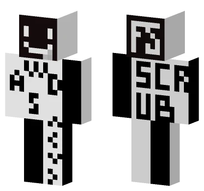 Scrubbish Robot Minecraft skin