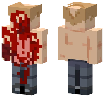 Sdadadad Bloody Outfit Minecraft skin