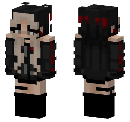 Sdgshdf Black Outfit Minecraft skin