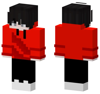 Sdsdsdsdsds Red Outfit Minecraft skin