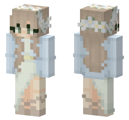 Sea Breeze Wedding Minecraft skin
