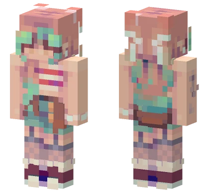 Seafoam Beach New Style 3 Minecraft skin