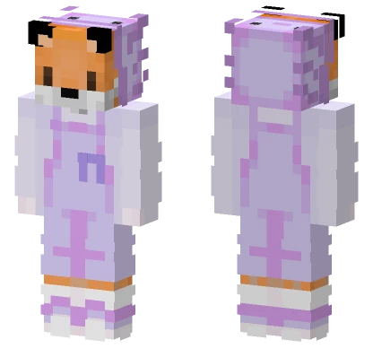 Seapeekay Fox Outfit Minecraft skin