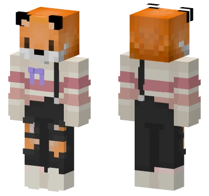 Seapeekay Fox Skin Minecraft skin