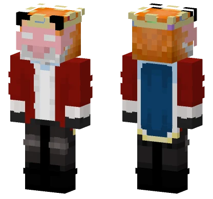 Seapeekay Technoblade Costume Minecraft skin