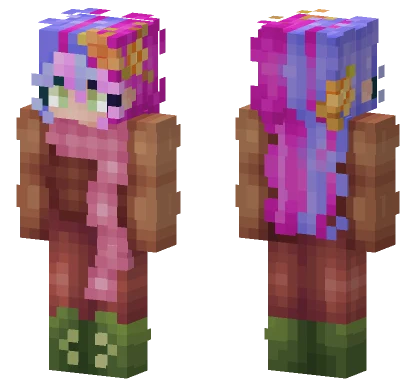 Seasonal Blues Fanskin Minecraft skin