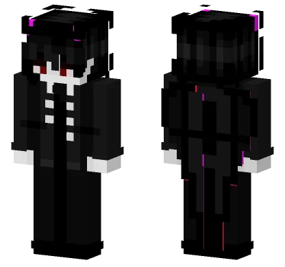 Sebastian Michaelis With Effects Minecraft skin