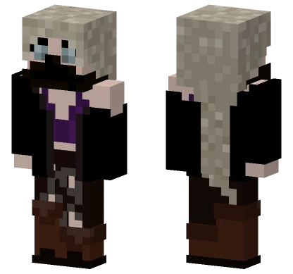 Secret Ninja Girl Minecraft skin