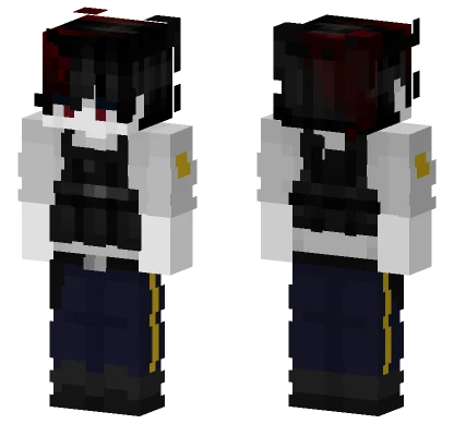 Seguridad Poli Uniform Minecraft skin