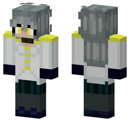 Selenik White Coat Minecraft skin
