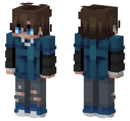 Self Righteous Suicide RCE Minecraft skin