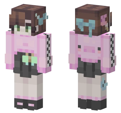 Senpai Girl Minecraft skin