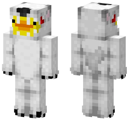 Senseitalon Wolf Suit Commission Minecraft skin