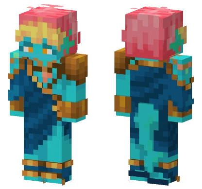 Sereio Mermaid Minecraft skin