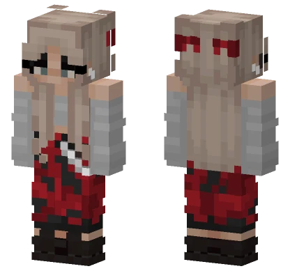 Sgwewet Red Hoodie Minecraft skin