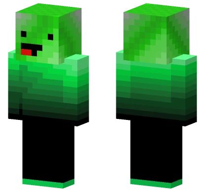 Shades Of Green Slime Minecraft skin