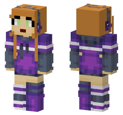 Shades Of Purple Minecraft skin