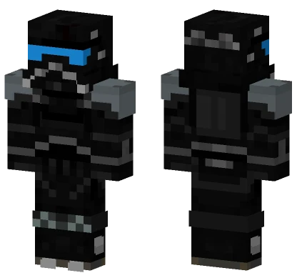 Shadow Evo Trooper Minecraft skin