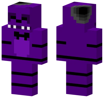 Shadow Freddy Fnaf2 Minecraft skin