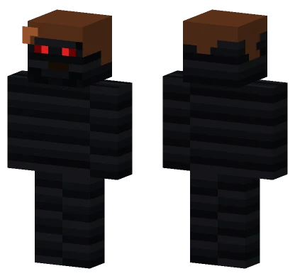 Shadow Steve Minecraft skin