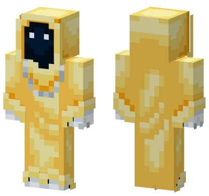 Shadow Wizard Money Gang Yellow Minecraft skin