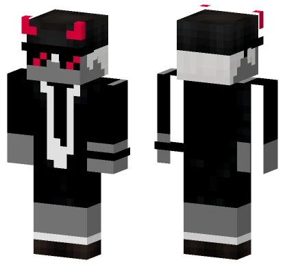 Shadowy Figure Hat Minecraft skin
