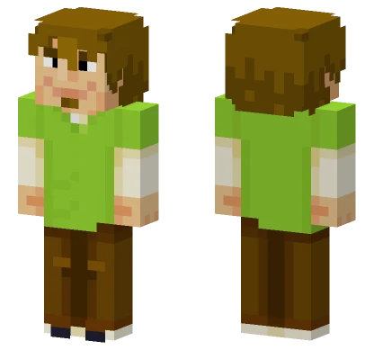 Shaggy Salsicha 2 Minecraft skin