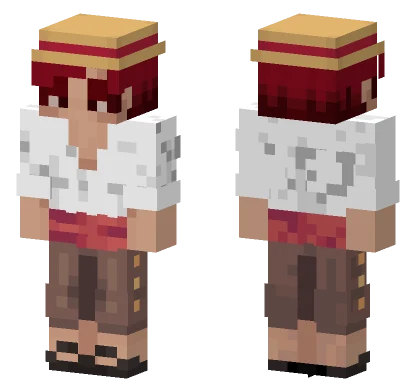 Shanks Minecraft skin