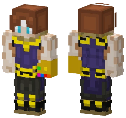 Shaqwagea Of Thanos Minecraft skin