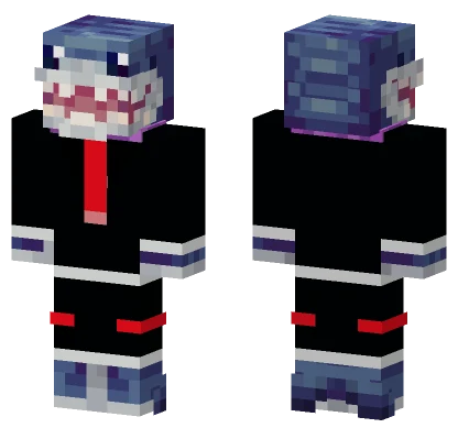 Jeff The Landshark Suit Minecraft skin
