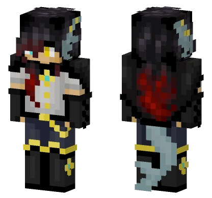 Shark Pirate Minecraft skin