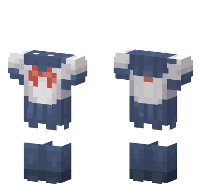 Shark Suit Minecraft skin