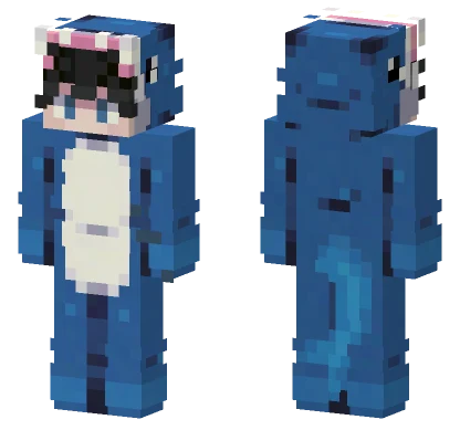 Sharkie Special Yipesimer Twich Minecraft skin