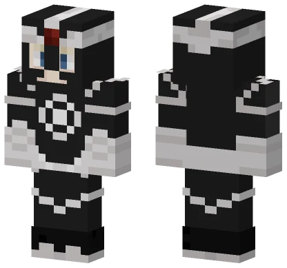 Sharp Black Suit Minecraft skin