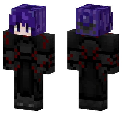 Sharpness Skin Violet Ver Minecraft skin
