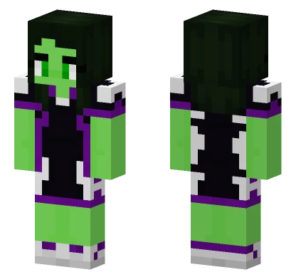 She Hulk Minecraft skin
