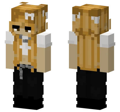 Shiba Inu Hoodie Minecraft skin