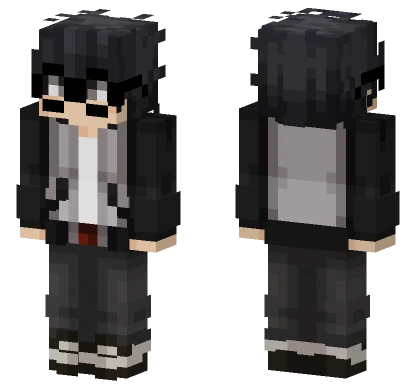 Shiki Tohno Tsukihime Minecraft skin